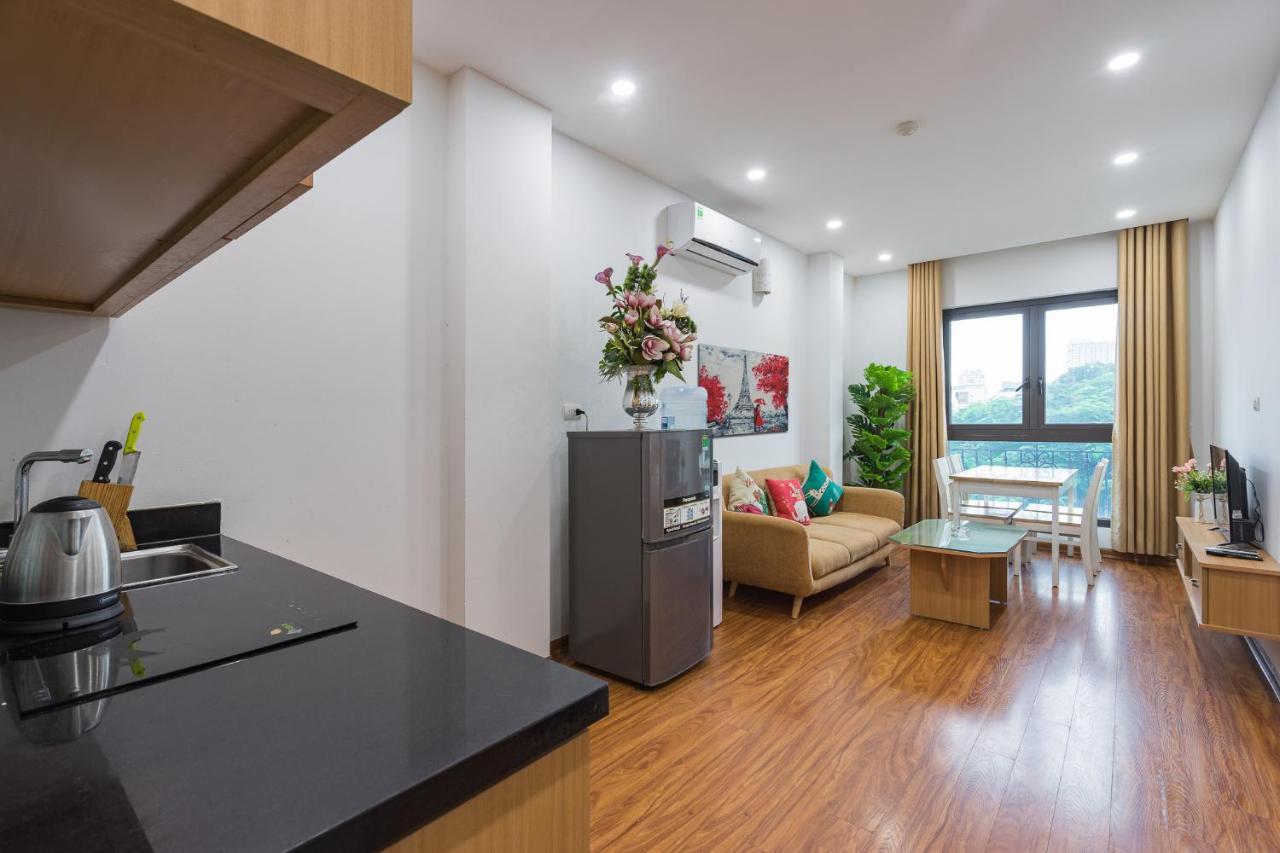 Granda Quan Hoa Apartment Hanoi Exterior foto